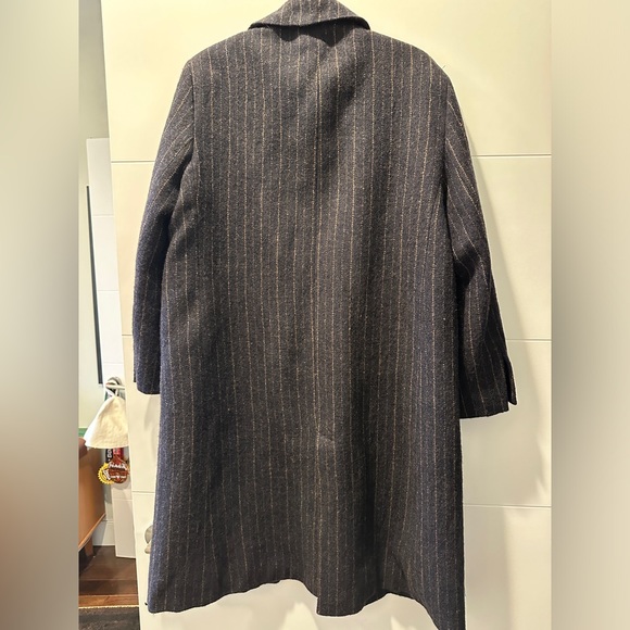 Zara Manteco Wool Long Coat - Picture 3 of 3